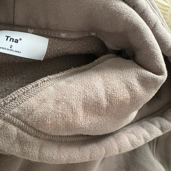 Aritzia TNA Taupe Boyfriend Hoodie - Picture 7 of 7